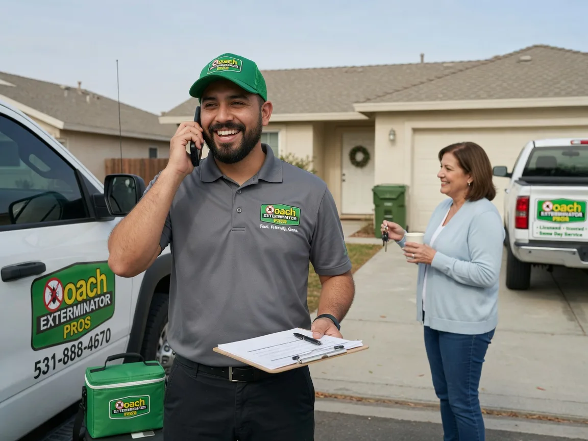 Pest Control Roach Exterminator Sedalia, OH FAQs